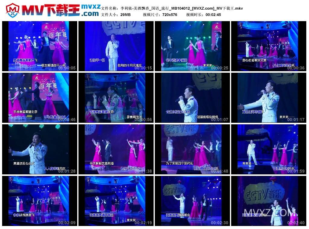 李利依-美酒飘香_国语_流行_MB104012